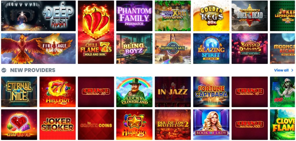 30Bet Games Library